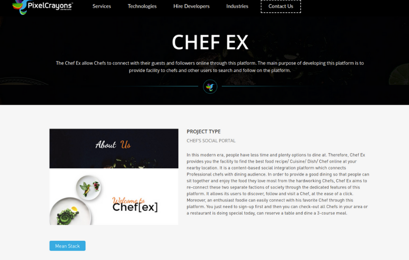 CHEF EX screenshot 1